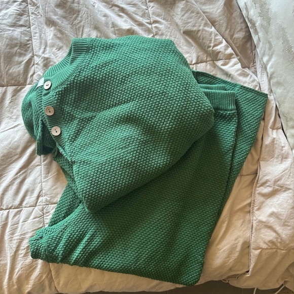 Free People Hailee Sweater Set in Green | NWOT - Picture 5 of 5